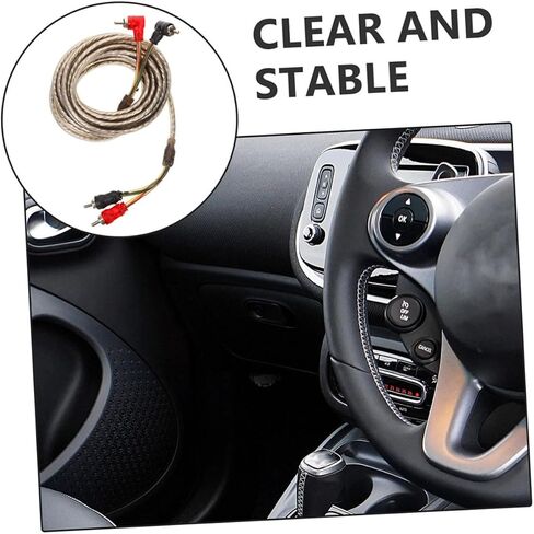 High Audio Wire Kit Speaker Cable for Subwoofer Power Connection User Friendly Installation Excellent Audio Clarity Tested for Durability Compatible in Saudi Arabia