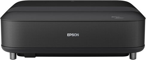 جهاز عرض ليزر Epson Lifestudio Grand Ultra Short Throw Laser، بدقة 4K PRO-UHD، صوت من تقنية Bose وتطبيق Epson Studio، تلفزيون Google المدمج لسهولة البث، بالإضافة إلى تقنية 3LCD ثلاثية الشرائح - أسود in Kuwait