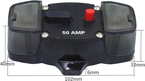 80A 100A 160A 200A 300A سيارة مضخم الصوت قطاع دارة فيوز حامل AGU نمط ستيريو تجديد 4GA كابل لحماية 12 فولت (300A) in Saudi Arabia