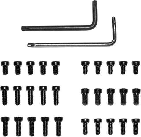 Monstrum Gunsmithing Screw Set | 6 Sets of Screws, 5 in Each Set | #6-48 and #8-40 in 6mm/8mm/10mm Length in Saudi Arabia