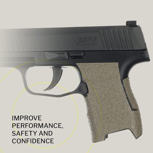 مقبض لاصق من TALON - متوافق مع Sig Sauer P365 صغير الحجم عالي السعة - صنع في الولايات المتحدة الأمريكية in Kuwait