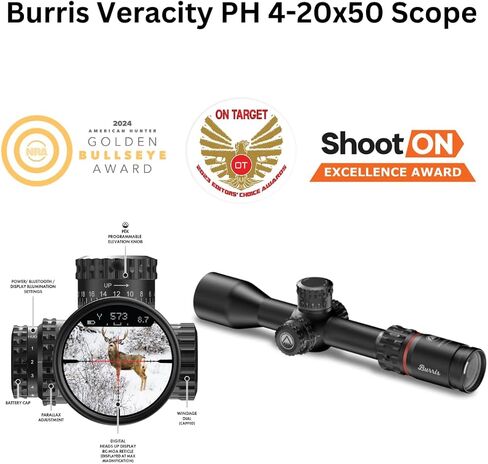 بوريس فيراسيتي PH أول مستوى بؤري Riflescope، شبكاني مضيء in Kuwait