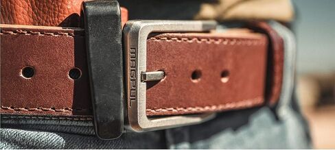 حزام مسدس Magpul Tejas "El Original" 1.5 بوصة جلد مخفي يحمل CCW Bullhide وحزام مسدس بوليمر مقوى in Kuwait