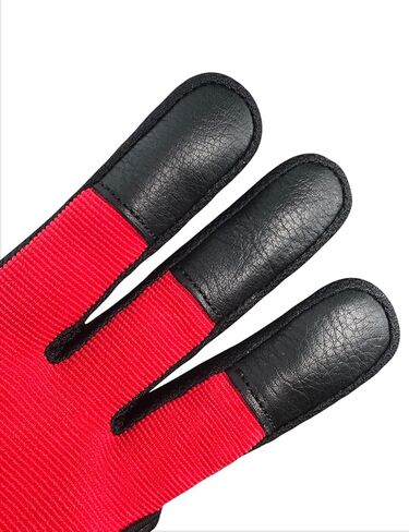 Handmade Three Finger Protector for Youth Adult Beginner Shooting Hunting Leather Archery Gloves in Kuwait