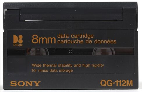 Sony QG112M D8 8mm Data Cartridge (2.5/5.0 GB) in Saudi Arabia