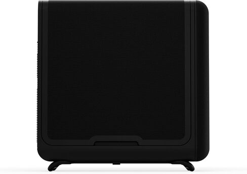 Hyte X50 Air - حافظة كمبيوتر ألعاب ATX Mid-Tower الحديثة الأداء - هيكل محسّن لتدفق الهواء العالي - لوحة شبكية صغيرة - زجاج صوتي مقسى - أسود داكن in Kuwait