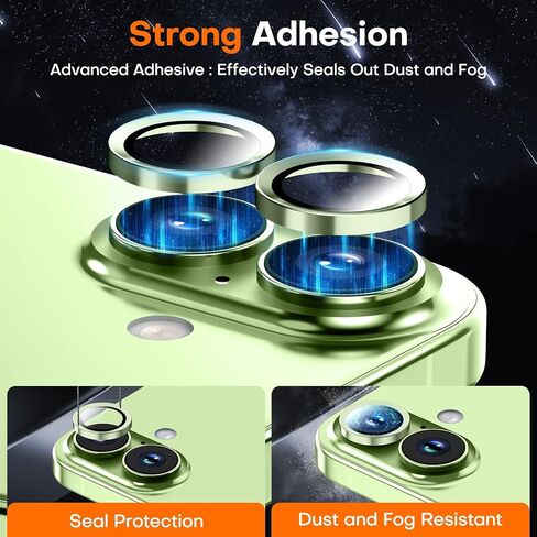 واقي عدسة الكاميرا لهاتف iPhone 17 Pro Max/17 Pro/16 Pro Max/16 Pro/15 Pro Max/15 Pro/14 Pro Max/14 Pro، غطاء كاميرا فردي معدني من الزجاج المقسى [مضاد للسقوط] جراب صديق للبيئة من التيتانيوم الأسود in Kuwait