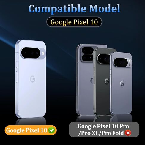 3 قطع من واقي عدسة الكاميرا لهاتف Google Pixel 10 Pro XL، زجاج مقسى، صلابة 9H، مضاد للخدش، صديق للحافظة [لا يؤثر على اللقطات الليلية] in Kuwait