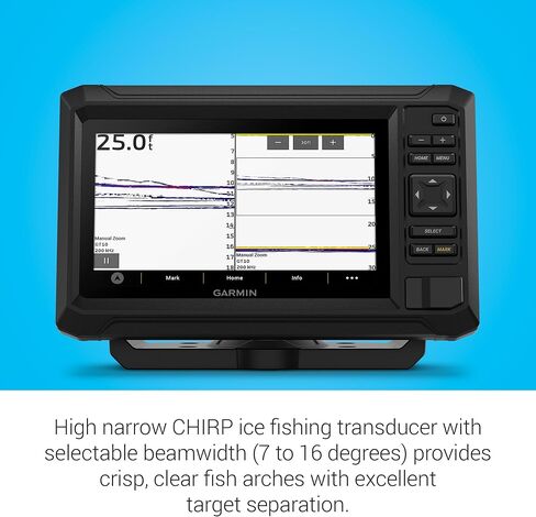 Garmin ECHOMAP UHD2 73sv Ice Fishing Bundle with Garmin Navionics+ Maps for U.S. Inland in Saudi Arabia