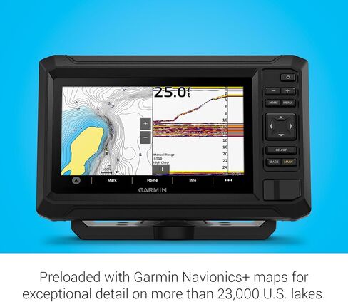 Garmin ECHOMAP UHD2 73sv Ice Fishing Bundle with Garmin Navionics+ Maps for U.S. Inland in Saudi Arabia