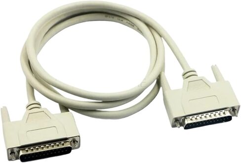 DB25 25-pin Extension Cable, Male to Female, Plastic or Metal Case, 24/26/28AWG(Shield Plastic Case,5m,28 AWG) in Saudi Arabia
