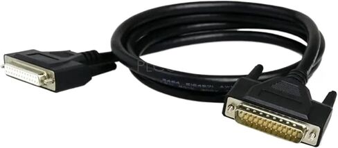 DB25 25-pin Extension Cable, Male to Female, Plastic or Metal Case, 24/26/28AWG(Plastic Case,5m,30 AWG) in Saudi Arabia