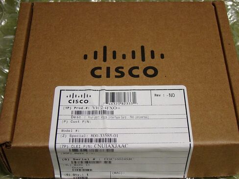 Cisco VIC2-4FXO Four-Port Voice Interface Card - Fxo (Universal) (Renewed) in Saudi Arabia