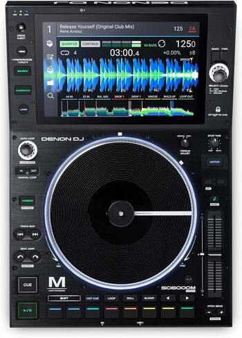 Denon DJ SC6000M PRIME –Standalone DJ Media Player with Motorized Platter, WiFi Music Streaming and 10.1-Inch Touchscreen in Kuwait