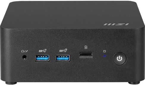 msi Cubi NUC 1MG-276BUS Mini Barebone Desktop Computer, Intel Core 5 120U 1.4GHz - RAM, Storage and OS Not Included, Black in Saudi Arabia