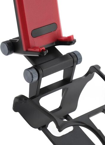 Drfeify ABS قابل للسحب المشبك/حامل أذرع التحكم في ألعاب الفيديو الهاتف المحمول المشبك تعديل المغزل المزدوج لوحدة التحكم في الألعاب حامل هاتف لنظام iOS in Saudi Arabia