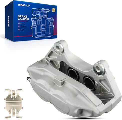 KAX 19B3122A+19B3123A Brake Caliper Compatible with Nissan Frontier 2005-2023, Nissan Xterra 2005-2015, Nissan Pathfinder 2005-2012, Suzuki Equator 2009-2012, Front Disc Brake Caliper in Saudi Arabia