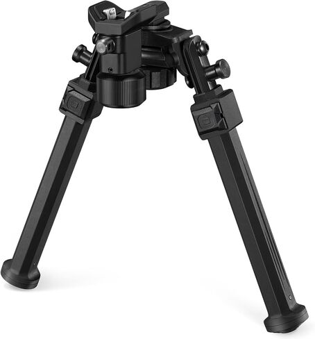CVLIFE Sling Stud Bipod for Rifle Bipod for Hunting Rifles Swivel Tiltable Foldable Adjustable Height for Shooting in Saudi Arabia
