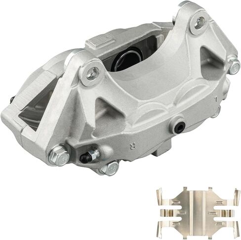KAX 19B3122A+19B3123A Brake Caliper Compatible with Nissan Frontier 2005-2023, Nissan Xterra 2005-2015, Nissan Pathfinder 2005-2012, Suzuki Equator 2009-2012, Front Disc Brake Caliper in Saudi Arabia
