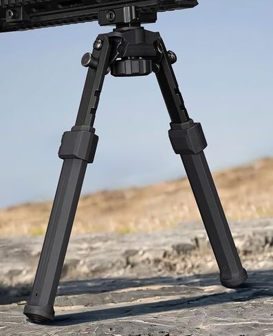 CVLIFE Picatinny Bipods للبنادق التكتيكية بندقية Bipod قابل للتعديل دوران 360 درجة الميل المحمولة Bipod قوي للصيد وإطلاق النار in Saudi Arabia