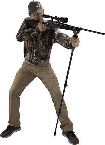 Allen Company Axial Shooting Stick and Monopod, Camera Base, Spotting Scope, Extends up to 61-inch in Saudi Arabia