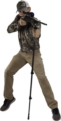 Allen Company Axial Shooting Stick and Monopod, Camera Base, Spotting Scope, Extends up to 61-inch in Saudi Arabia