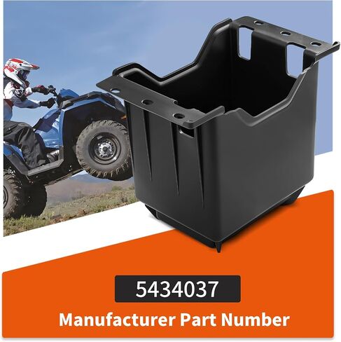 Battery Box For Polaris Sportsman Ranger 400 425 500 570 600 650 700 800 2000-2014 5434037 in Saudi Arabia