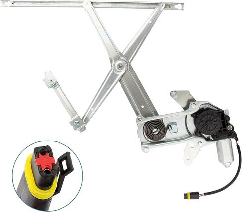 741-753 Front Left Driver Side Power Window Regulator w/Motor Fit For Dodge Ram 1500 1994-2001, For Dodge Ram 2500 3500 1994-2002 Replace# 660134, 11A106, 55154925 in Saudi Arabia