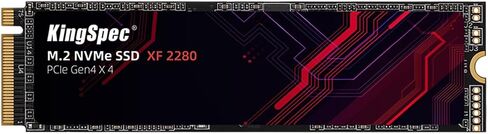 KingSpec 2TB M.2 SSD 2280 NVMe PCIe 4.0 x4, Read/Write Speed up to 4000/3500MB/s, Internal M2 PCIe SSD Compatible with Gaming Console/Desktop/Gaming Laptop in Saudi Arabia