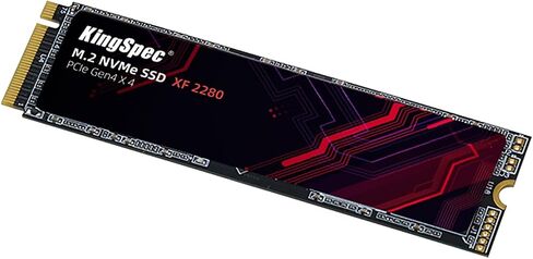 KingSpec 2TB M.2 SSD 2280 NVMe PCIe 4.0 x4, Read/Write Speed up to 4000/3500MB/s, Internal M2 PCIe SSD Compatible with Gaming Console/Desktop/Gaming Laptop in Saudi Arabia