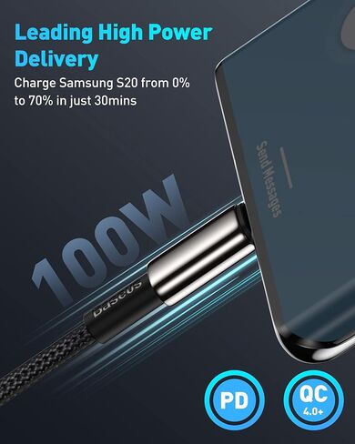 Baseus USB C Cable 100W 70W Universal Travel Adapter with Retractable Cable in Saudi Arabia