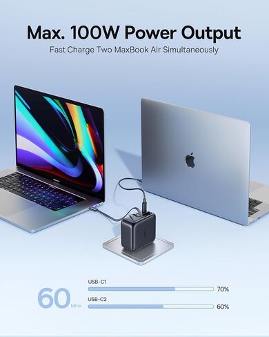 Baseus كابل شحن سريع USB C 5A قابل للسحب 100 واط، شاحن USB C 100 واط مع كابل مدمج قابل للسحب in Saudi Arabia