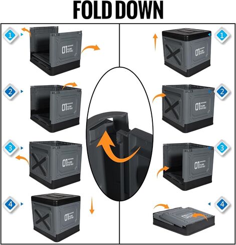 Portable Toilet for Adults, Collapsible Travel Toilet for Camping, Car, Boat & Emergency Use – Lightweight Folding Potty with Lid & Bag, Compact for Outdoor & RV in Saudi Arabia