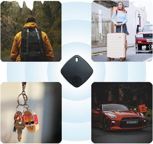 2 Pack Bluetooth Tracker Works with Apple Find My, Key Finder Locator with Sound, Anti-Lost Device for Wallet Keys iPhone, GPS Tracking Device for Kids Pets Luggage, in Saudi Arabia