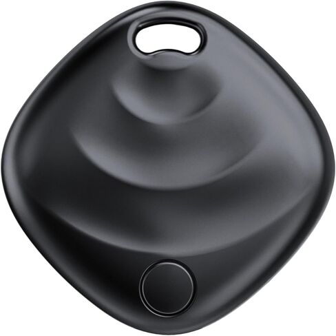 علامات تعقب الهواء - 4 عبوات، جهاز تعقب بلوتوث ذكي يعمل مع Apple Find My (iOS فقط)، علامة تتبع مع حبل قصير، مكتشف العناصر للأمتعة، المفاتيح، حقائب السفر، بطارية قابلة للاستبدال (ليس لأجهزة Android) in Kuwait