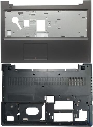 جراب كمبيوتر محمول من MAHIE متوافق مع Lenovo IdeaPad 300-15ISK 300-15IBR 300-15 Palmrest العلوي/غطاء سفلي للكمبيوتر المحمول AP0YM000400 بشكل مبهج (اللون: D بدون مكبرات صوت) in Kuwait