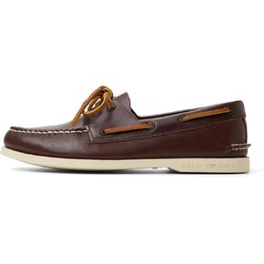 Sperry Men's Authentic Original 2-Eye Boat Shoe, Cream, 14 in Kuwait