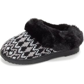 Dearfoams Women's Hannah Chenille Knit Clog Slipper in Kuwait