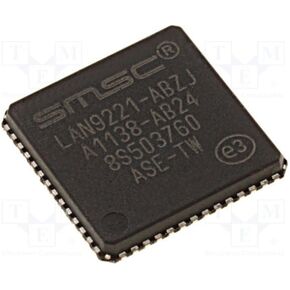 تقنية Microchip، LAN9221-ABZJ، وحدة تحكم Ethernet - 10/100 Base-T/TX - Phy - واجهة متوازية - 56 دبابيس QFN (8x8) (5 عناصر/عناصر) in Saudi Arabia