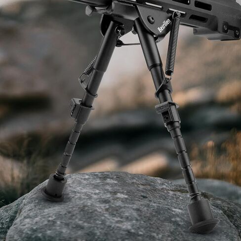 Besrilien Rifle Bipod 6-9 بوصات متوافقة مع Mlok Bipods للبنادق خفيفة الوزن Bipod متكاملة للصيد والرماية in Kuwait