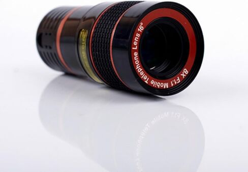 8X Optical Zoom Lens for Smartphones, HD Telephoto Telescope Phone Camera Lens with Universal Clip for Photography in Saudi Arabia