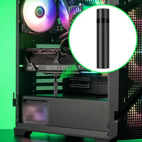 GPU Brace Support - All-Metal Graphics Card Sag Holder, Suitable for Compact PC Cases (L, 72.5-111.5mm) in Saudi Arabia