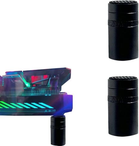 GPU Brace Support - All-Metal Graphics Card Sag Holder, Suitable for Compact PC Cases (L, 72.5-111.5mm) in Saudi Arabia