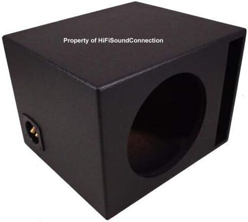 Harmony Audio Universal Car Stereo Rhino Coated Ported 12" Kicker Bundle Comp C12 Sub Box Enclosure & Harmony HA-A400.1 Amp in Saudi Arabia