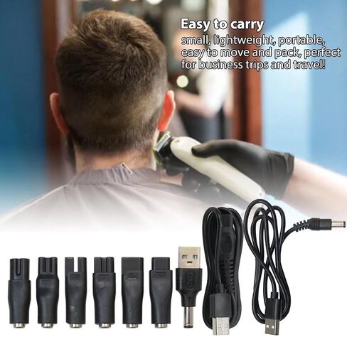 كابل بديل Xspeedonline سلك طاقة USB 5 فولت - لسلسلة 7000، 5000، 3000 ومحول 5521 HQ8505 A00390 خط شحن in Saudi Arabia