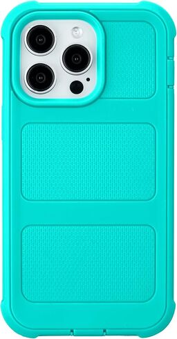 حافظة Defender لهاتف iPhone 13 Pro Max مع حافظة بمشبك، هيكل كامل متين وشديد التحمل، طبقتان من الغطاء القوي المقاوم للسقوط، غطاء حماية من الدرجة العسكرية لحافظة هاتف iPhone 13 Pro Max (أسود وبرتقالي) in Kuwait