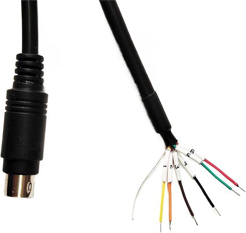 MINI DIN MD4 MD5 MD6 4PIN 5PIN 6PIN MD8 8PIN PS/2 Male Connector Adapter Breakout RS232 RS485 RS422 Programming Cable(1.8m,MD4 Male) in Saudi Arabia