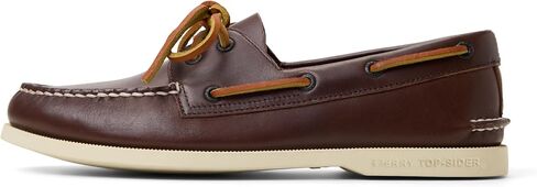 Sperry Men's Authentic Original 2-Eye Boat Shoe, Cream, 14 in Saudi Arabia