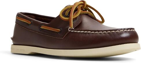 Sperry Men's Authentic Original 2-Eye Boat Shoe, Cream, 14 in Saudi Arabia