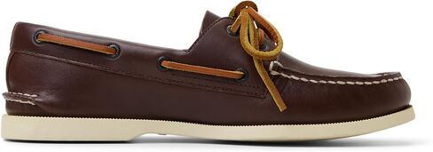 Sperry Men's Authentic Original 2-Eye Boat Shoe, Cream, 14 in Saudi Arabia
